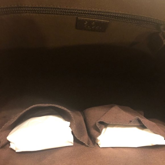 Gucci GG Monogram Canvas Messenger Bag in Beige NEW WITH DUST BAG - Picture 4 of 6